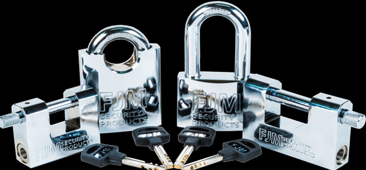 High Security Padlock Garnet